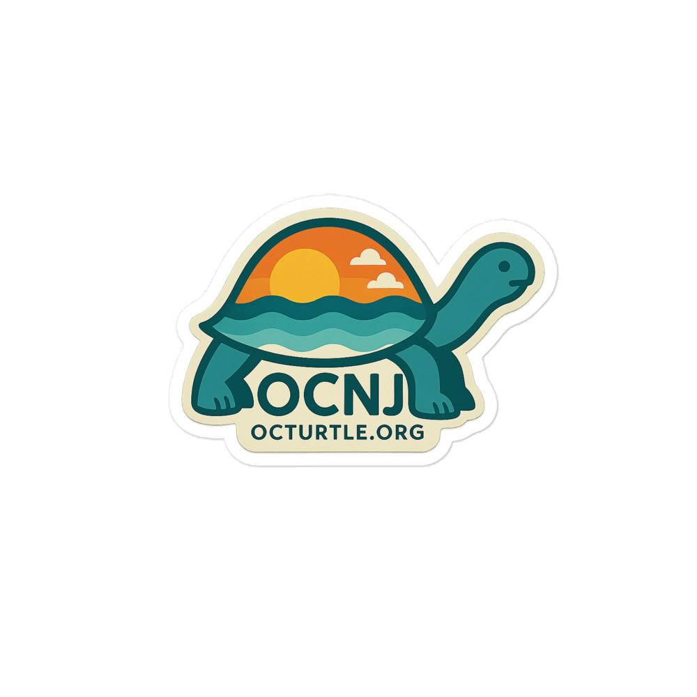 OCNJ Turtle Sticker - Image 2