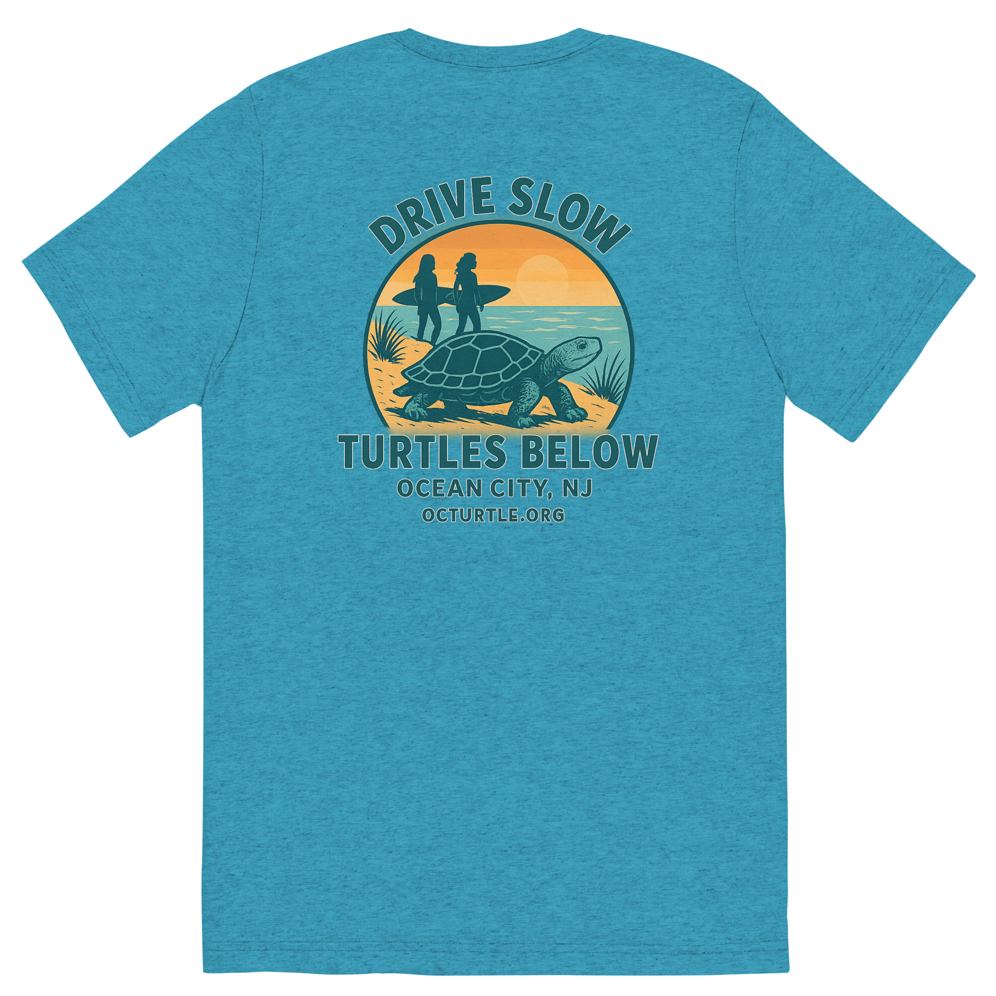 Drive Slow Turtles Below T-Shirt - Image 7
