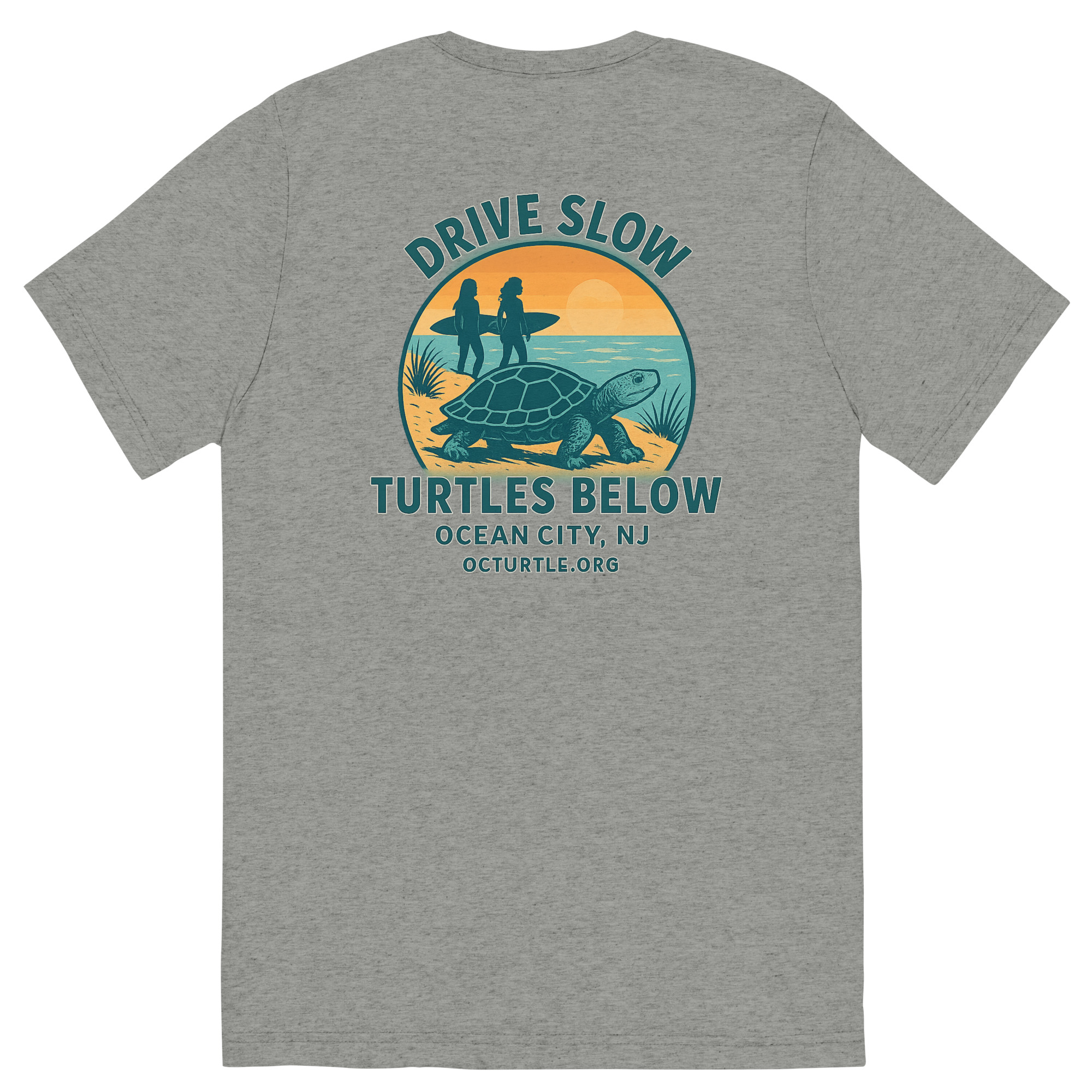 Drive Slow Turtles Below T-Shirt - Image 15