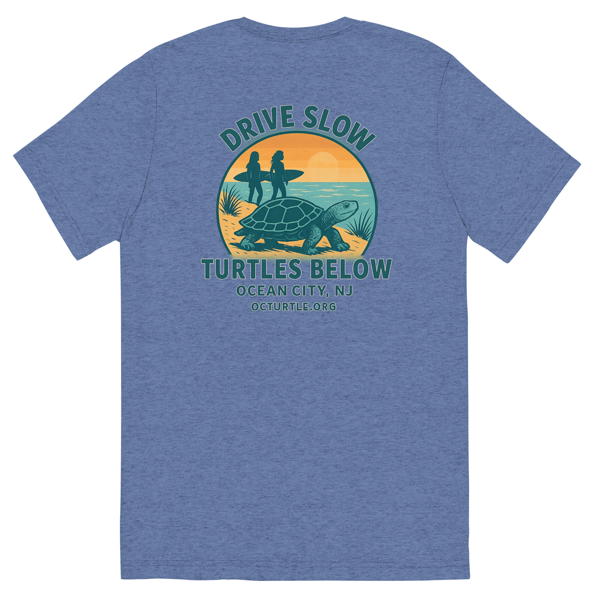 Drive Slow Turtles Below T-Shirt - Image 5