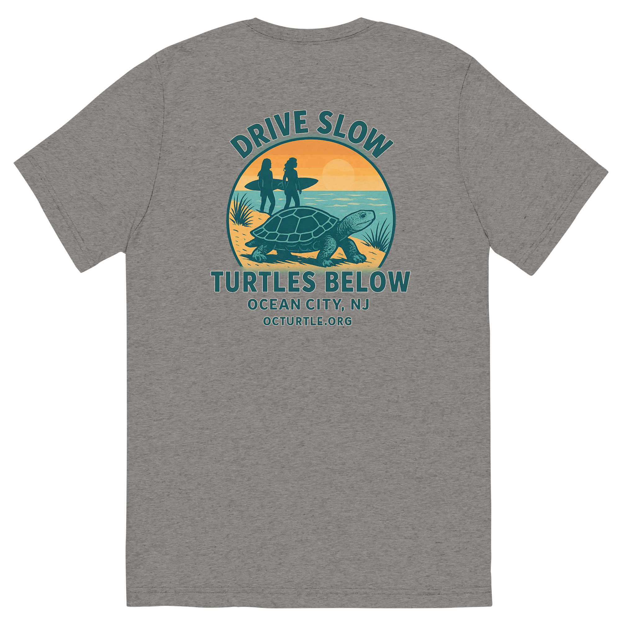 Drive Slow Turtles Below T-Shirt - Image 9