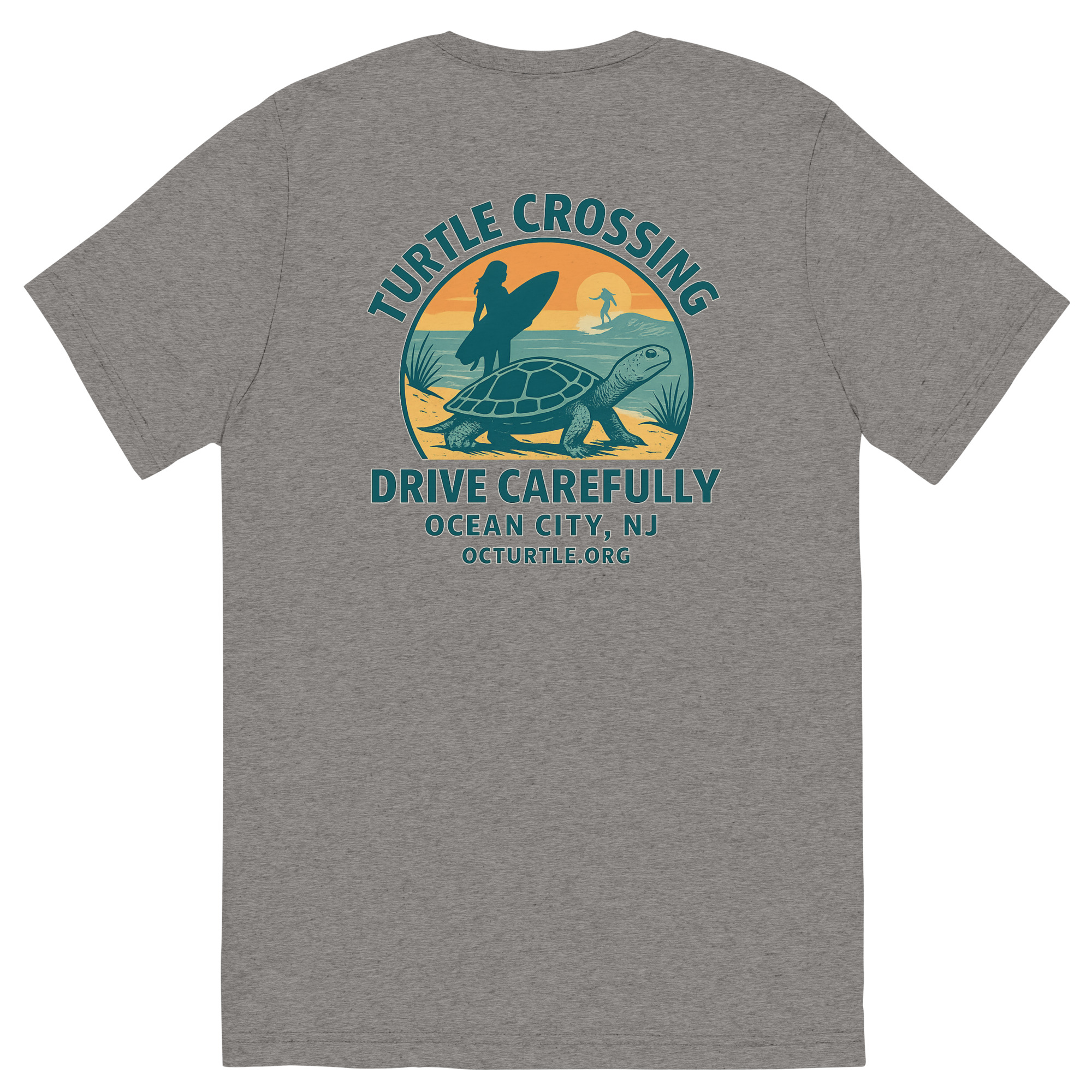 Turtle Crossing Drive Carefully T-Shirt - Image 9