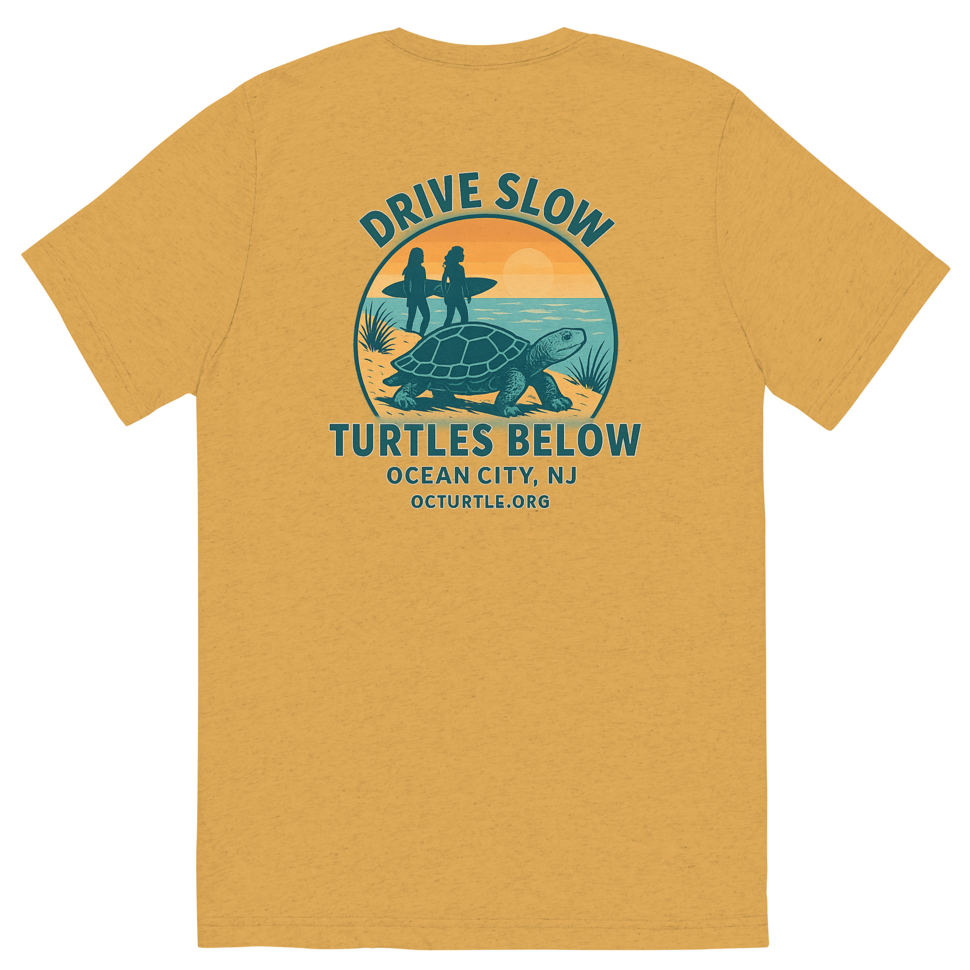 Drive Slow Turtles Below T-Shirt - Image 17