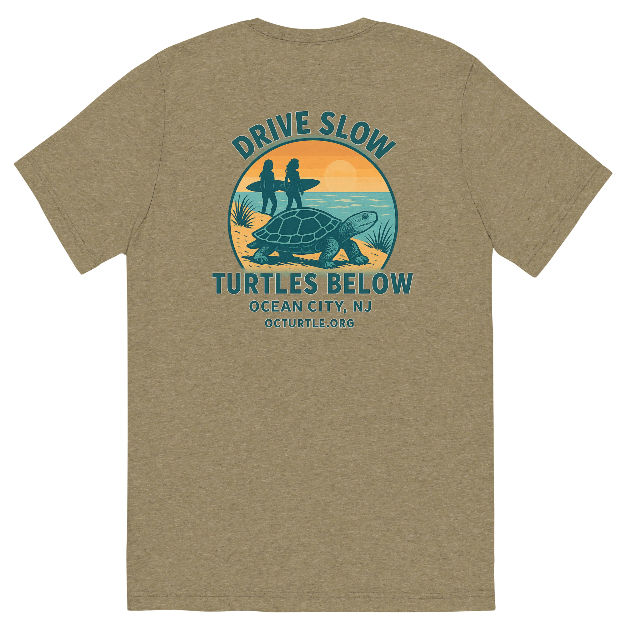 Drive Slow Turtles Below T-Shirt - Image 11