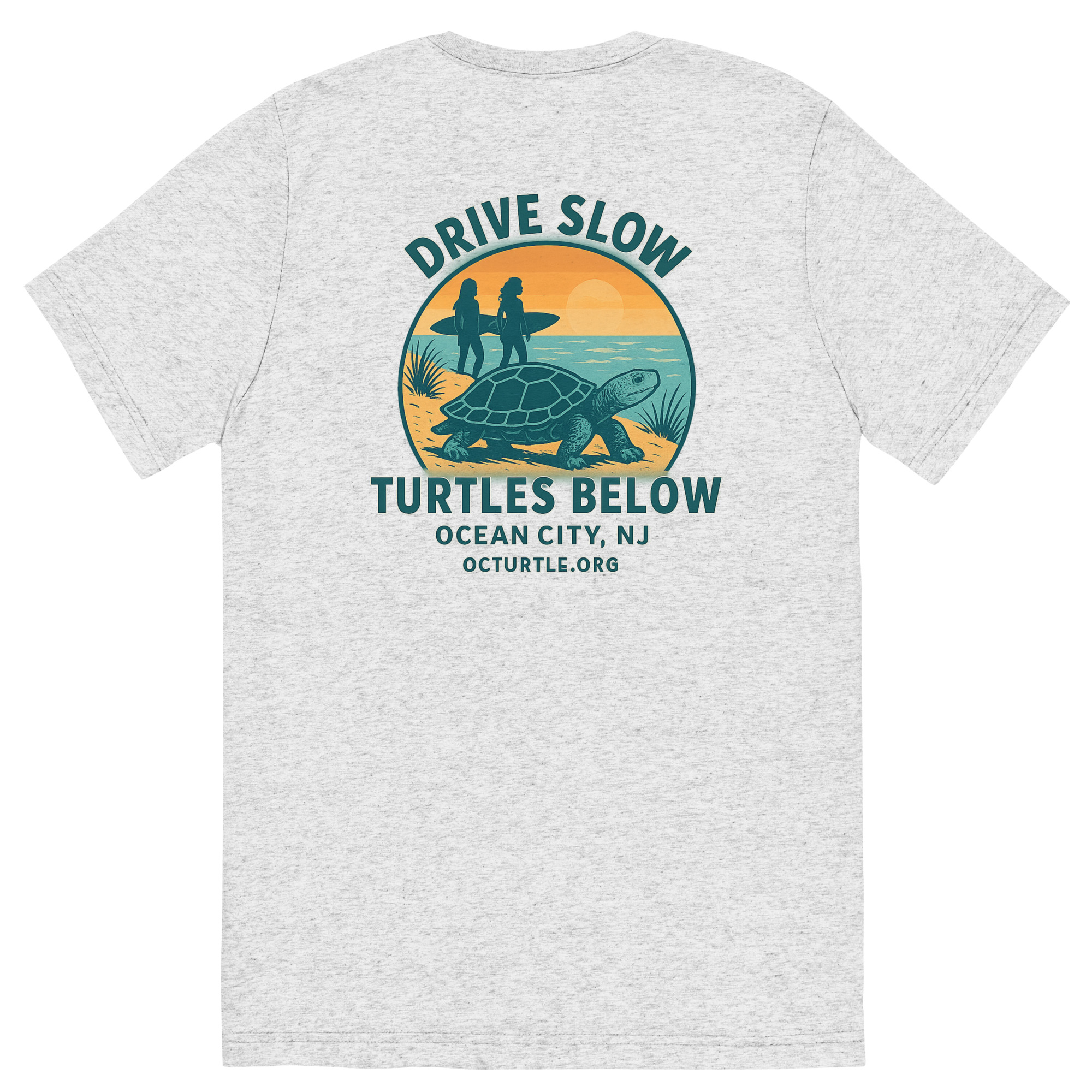 Drive Slow Turtles Below T-Shirt - Image 23