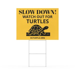 Slow Down Yard sign